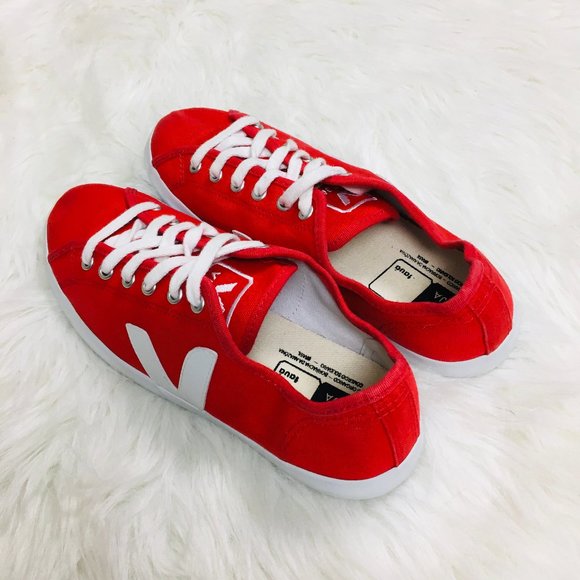 Veja Shoes - Veja Red Low-tops & Sneakers